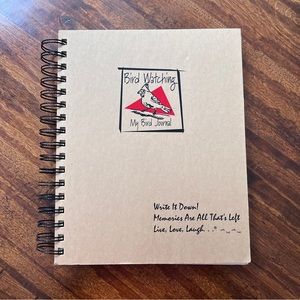 Birdwatching: My Bird Journal -NWT